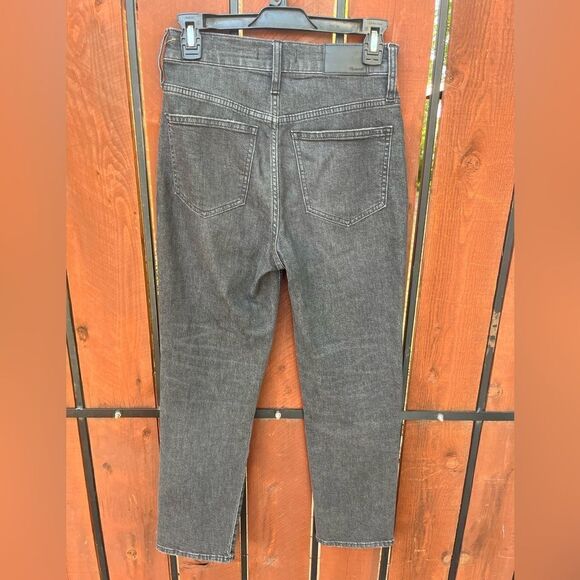 Madewell jeans perfect vintage crop dark wash size 25 - Picture 3 of 8